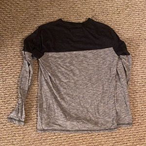 Grey Long Sleeve Tee